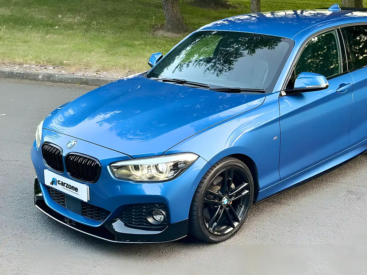 Used 2018 BMW 1 Series M Sport Blue - Interior and Exterior details 4