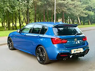 Used 2018 BMW 1 Series M Sport Blue - Interior and Exterior details 6
