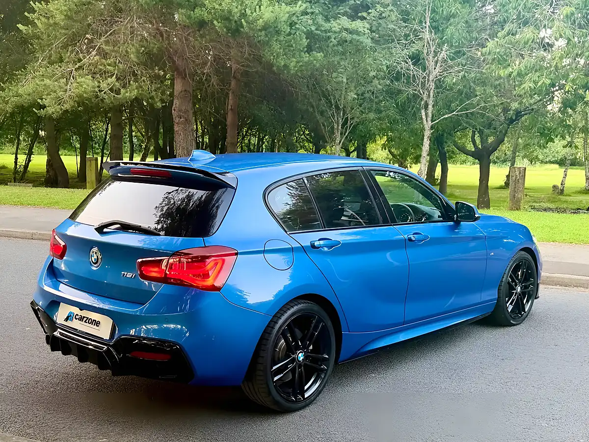 Used 2018 BMW 1 Series M Sport Blue - Interior and Exterior details 7