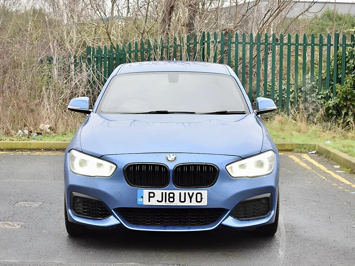 Used 2018 BMW 1 Series M Sport Blue - Interior and Exterior details 15