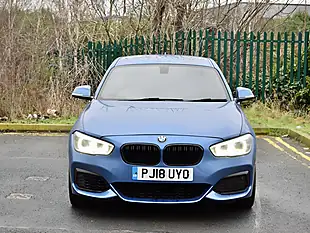Used 2018 BMW 1 Series M Sport Blue - Interior and Exterior details 2