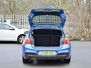 Used 2018 BMW 1 Series M Sport Blue - Interior and Exterior details 7
