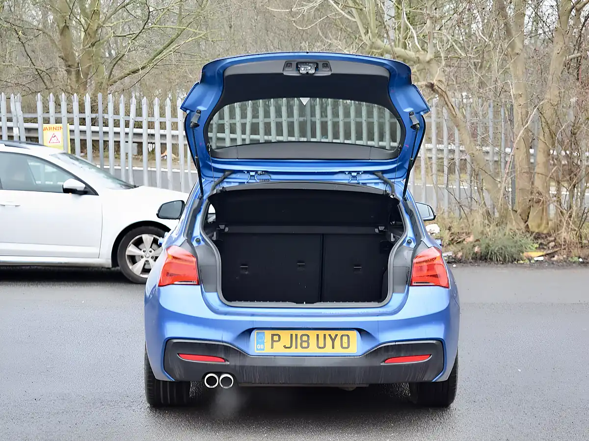 Used 2018 BMW 1 Series M Sport Blue - Interior and Exterior details 7