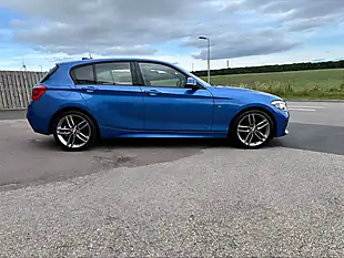 Used 2018 BMW 1 Series M Sport Blue - Interior and Exterior details 10