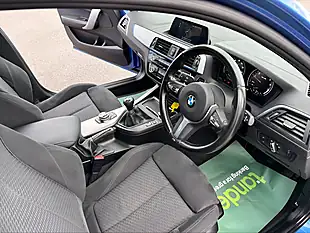 Used 2018 BMW 1 Series M Sport Blue - Interior and Exterior details 16
