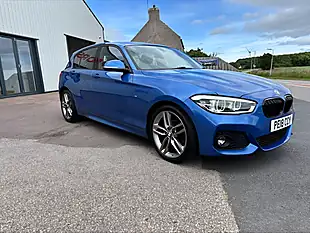 Used 2018 BMW 1 Series M Sport Blue - Interior and Exterior details 7