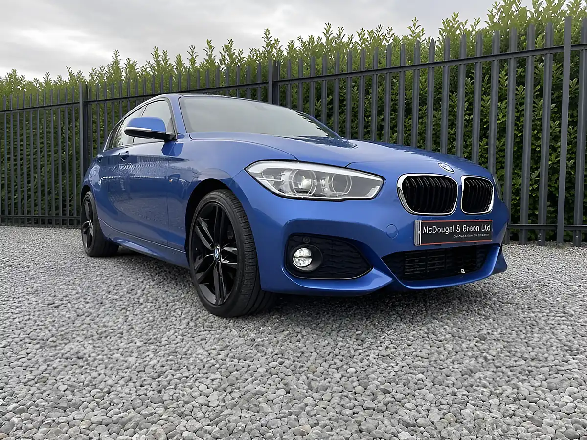 Used 2018 BMW 1 Series M Sport Blue - Interior and Exterior details 10
