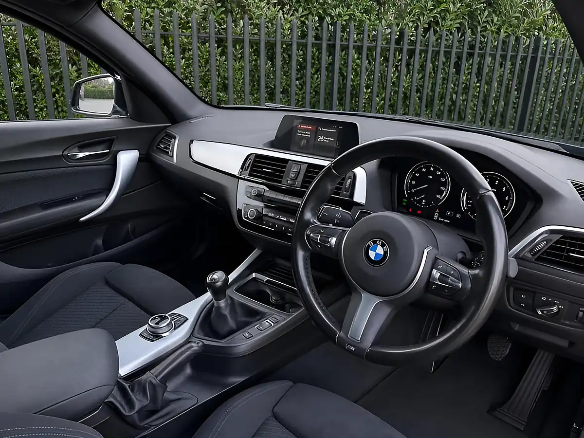 Used 2018 BMW 1 Series M Sport Blue - Interior and Exterior details 11
