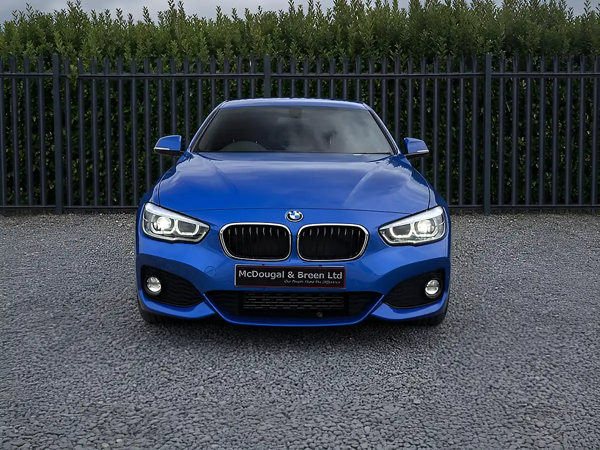 Used 2018 BMW 1 Series M Sport Blue - Interior and Exterior details 2