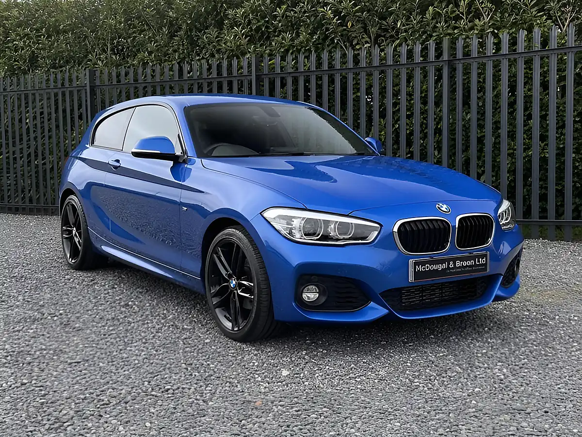 Used 2018 BMW 1 Series M Sport Blue - Interior and Exterior details 3