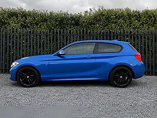 Used 2018 BMW 1 Series M Sport Blue - Interior and Exterior details 4