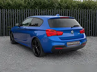 Used 2018 BMW 1 Series M Sport Blue - Interior and Exterior details 6