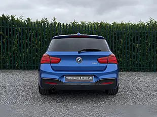 Used 2018 BMW 1 Series M Sport Blue - Interior and Exterior details 7