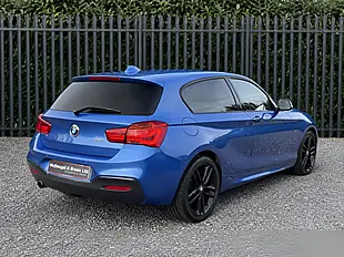 Used 2018 BMW 1 Series M Sport Blue - Interior and Exterior details 8