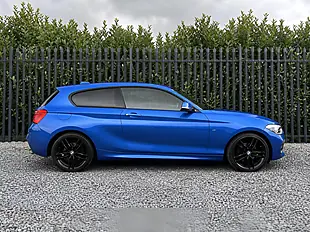 Used 2018 BMW 1 Series M Sport Blue - Interior and Exterior details 9