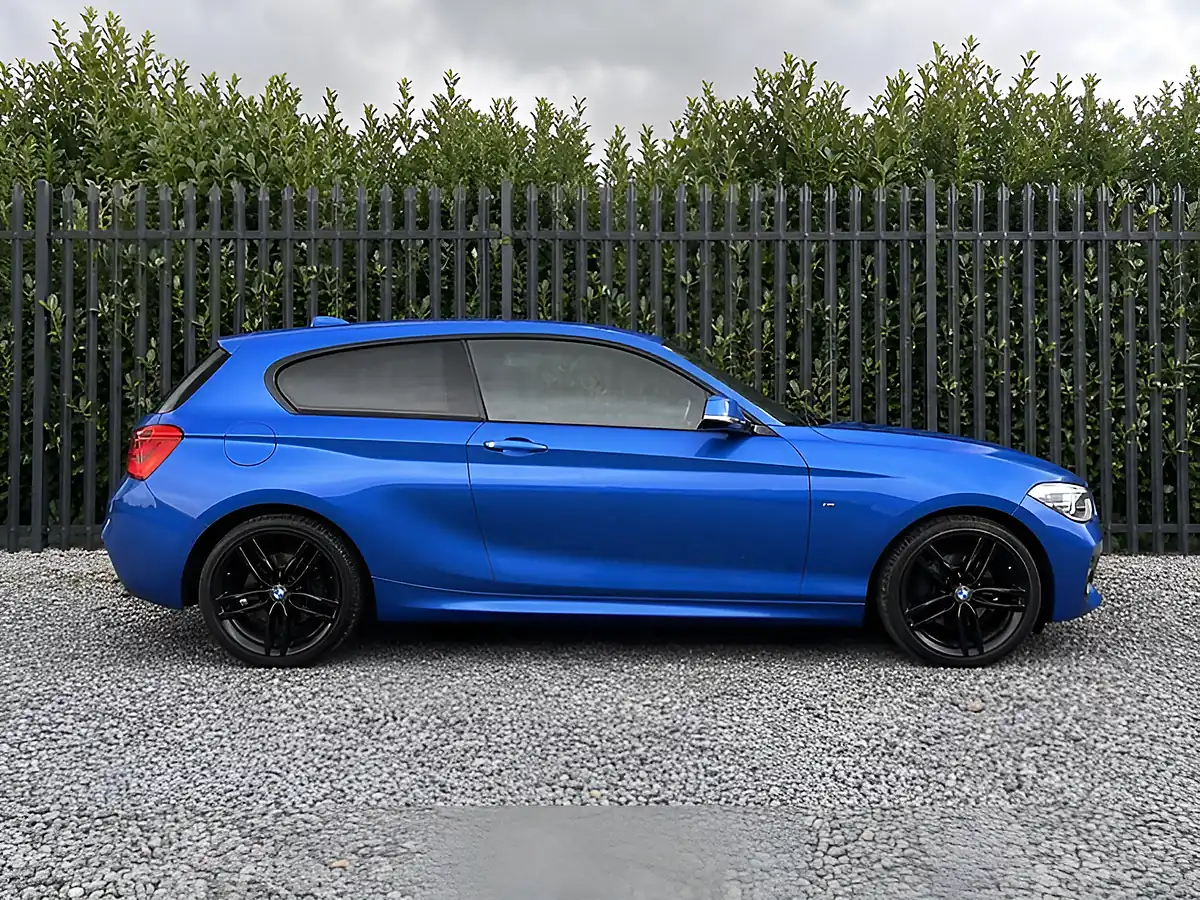 Used 2018 BMW 1 Series M Sport Blue - Interior and Exterior details 9