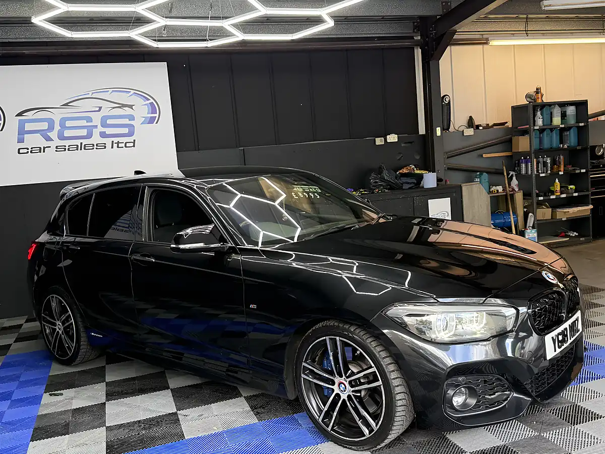 Used 2018 BMW 1 Series M Sport Shadow Edition Black - Interior and Exterior details 11