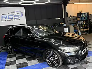 Used 2018 BMW 1 Series M Sport Shadow Edition Black - Interior and Exterior details 12