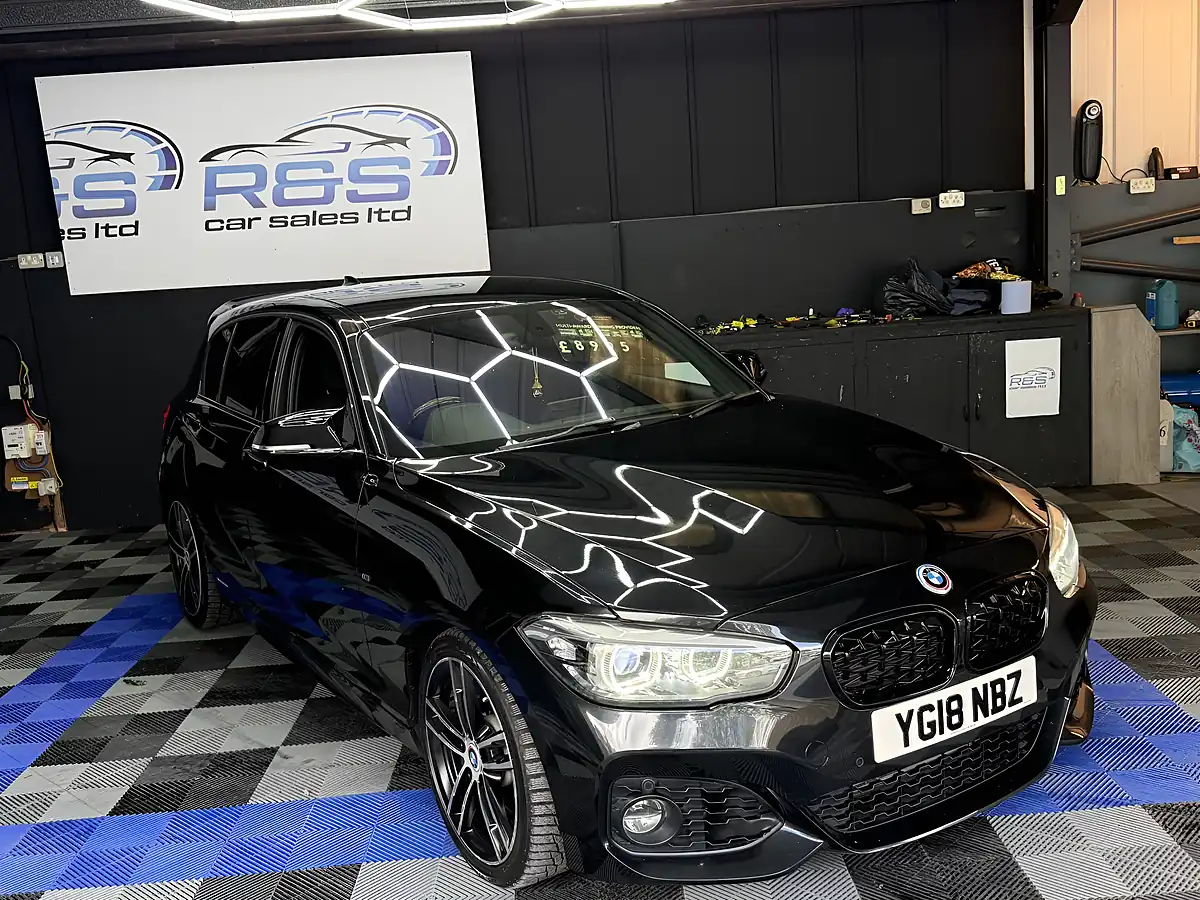 Used 2018 BMW 1 Series M Sport Shadow Edition Black - Interior and Exterior details 15