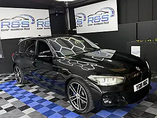 Used 2018 BMW 1 Series M Sport Shadow Edition Black - Interior and Exterior details 2