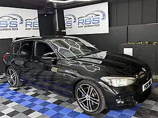 Used 2018 BMW 1 Series M Sport Shadow Edition Black - Interior and Exterior details 3