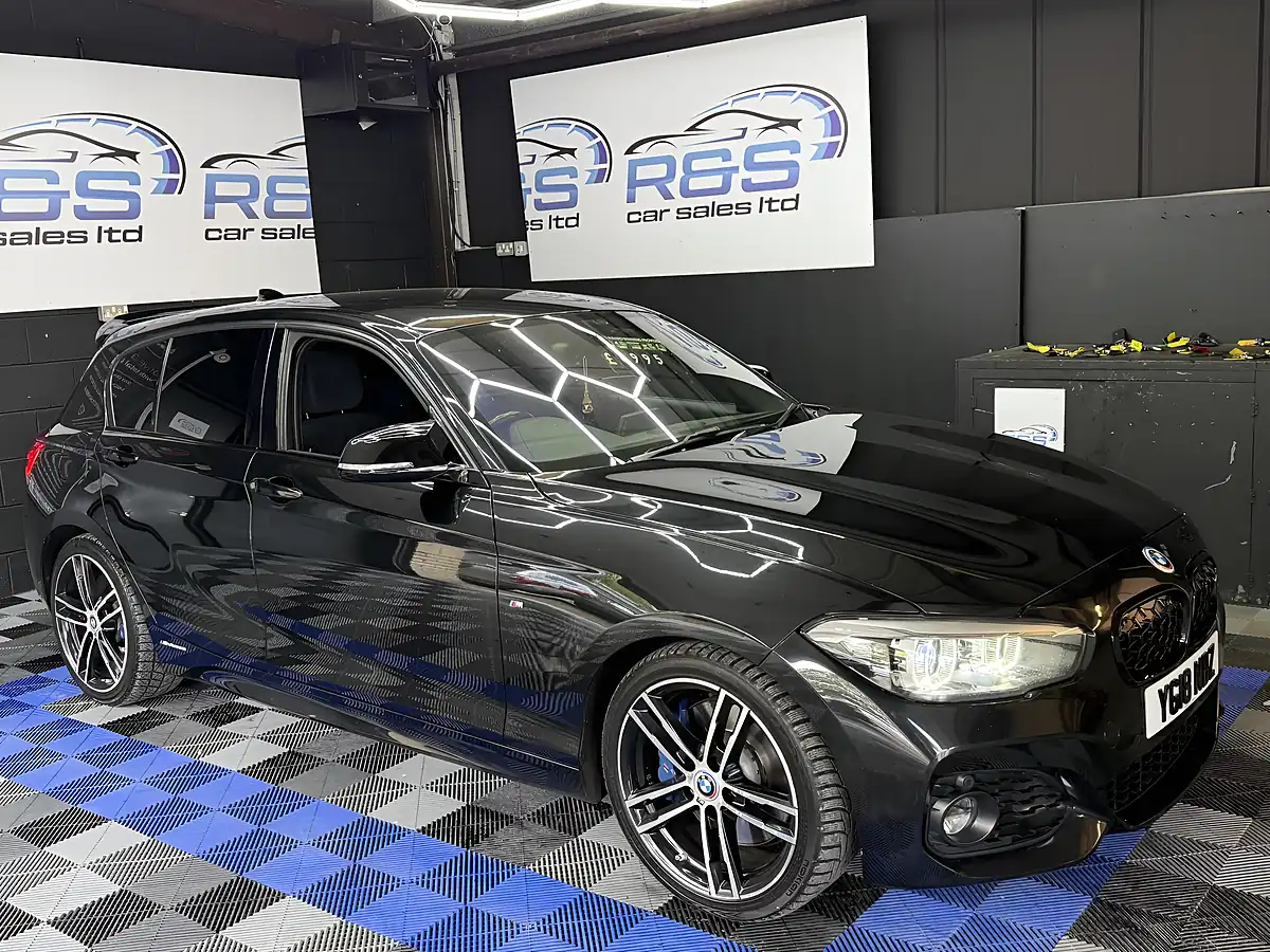 Used 2018 BMW 1 Series M Sport Shadow Edition Black - Interior and Exterior details 3