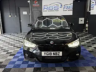 Used 2018 BMW 1 Series M Sport Shadow Edition Black - Interior and Exterior details 4