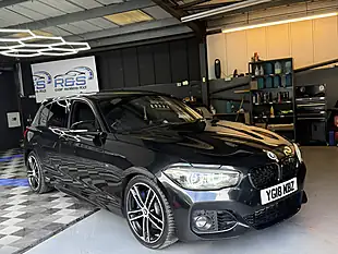 Used 2018 BMW 1 Series M Sport Shadow Edition Black - Interior and Exterior details 6