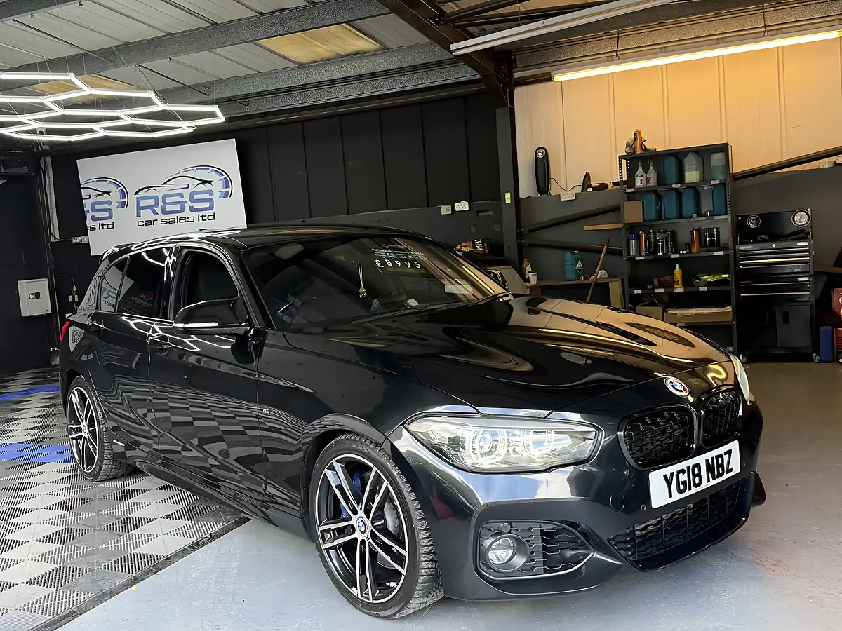 Used 2018 BMW 1 Series M Sport Shadow Edition Black - Interior and Exterior details 6