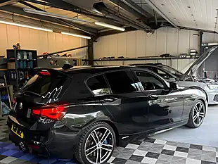 Used 2018 BMW 1 Series M Sport Shadow Edition Black - Interior and Exterior details 7
