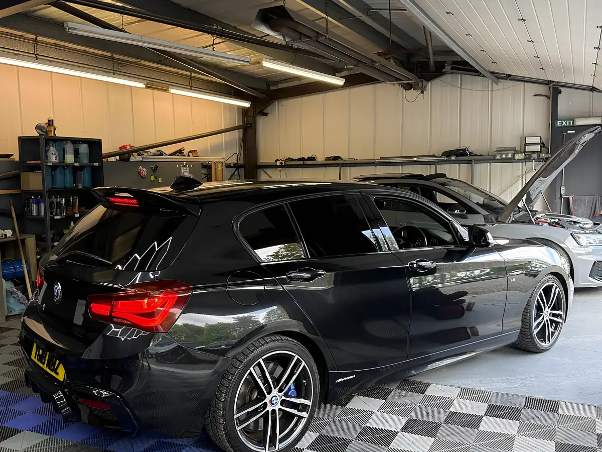 Used 2018 BMW 1 Series M Sport Shadow Edition Black - Interior and Exterior details 7
