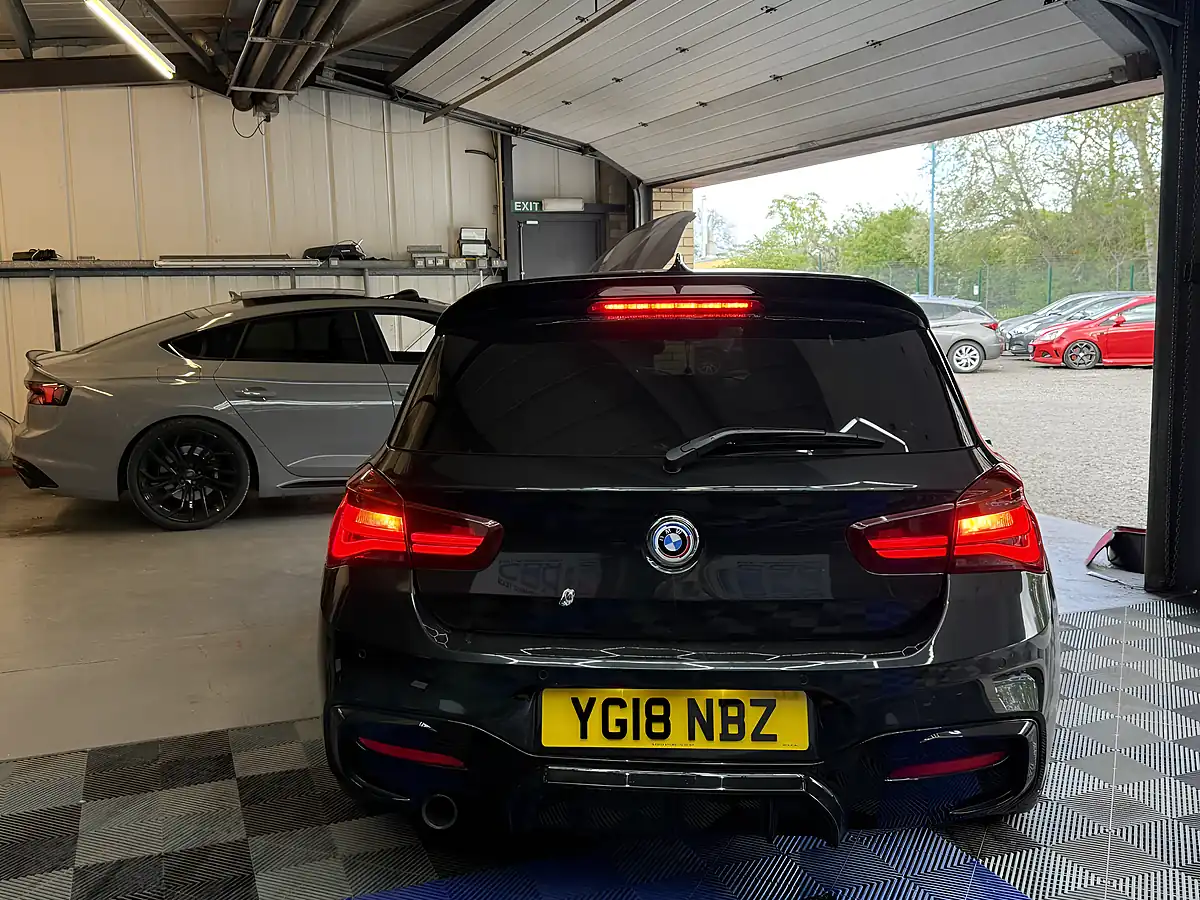 Used 2018 BMW 1 Series M Sport Shadow Edition Black - Interior and Exterior details 8