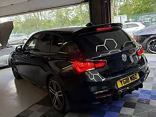 Used 2018 BMW 1 Series M Sport Shadow Edition Black - Interior and Exterior details 9