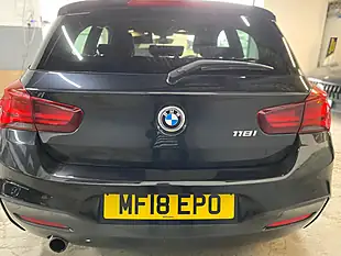 Used 2018 BMW 1 Series M Sport Shadow Edition Black - Interior and Exterior details 11