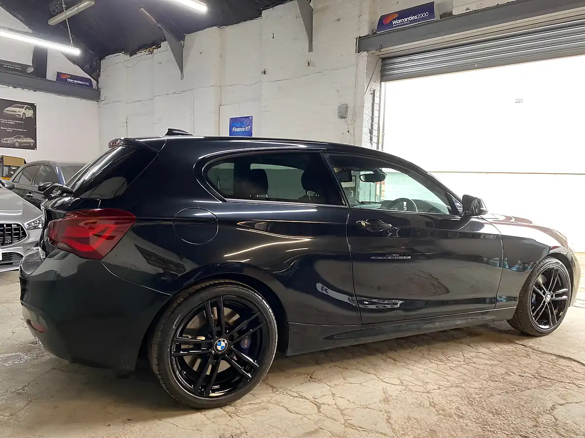 Used 2018 BMW 1 Series M Sport Shadow Edition Black - Interior and Exterior details 12