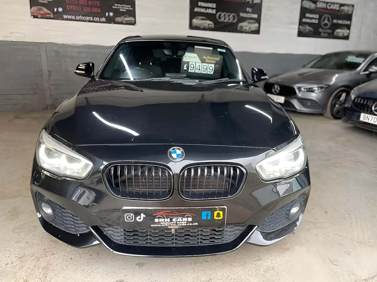 Used 2018 BMW 1 Series M Sport Shadow Edition Black - Interior and Exterior details 2