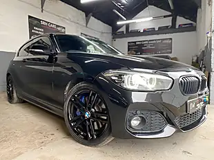 Used 2018 BMW 1 Series M Sport Shadow Edition Black - Interior and Exterior details 5