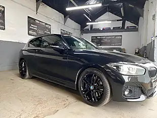 Used 2018 BMW 1 Series M Sport Shadow Edition Black - Interior and Exterior details 6