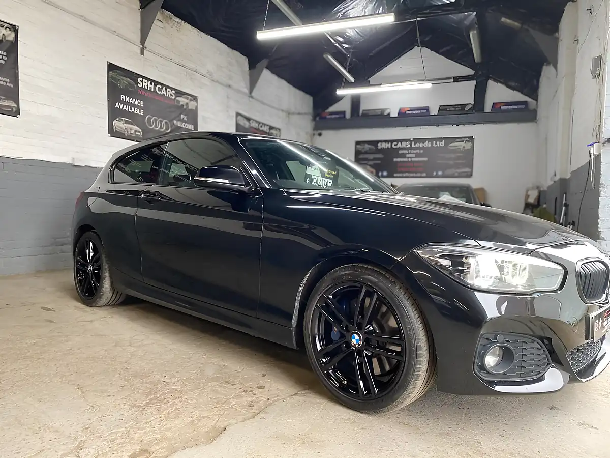 Used 2018 BMW 1 Series M Sport Shadow Edition Black - Interior and Exterior details 6