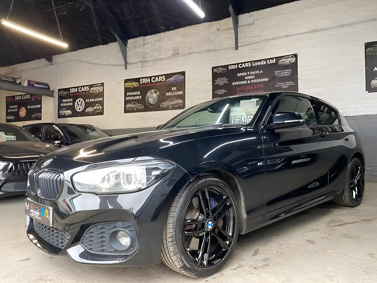 Used 2018 BMW 1 Series M Sport Shadow Edition Black - Interior and Exterior details 8