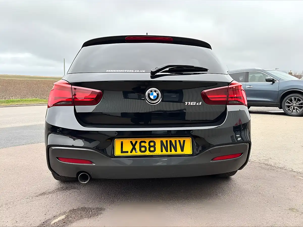 Used 2018 BMW 1 Series M Sport Shadow Edition Black - Interior and Exterior details 10