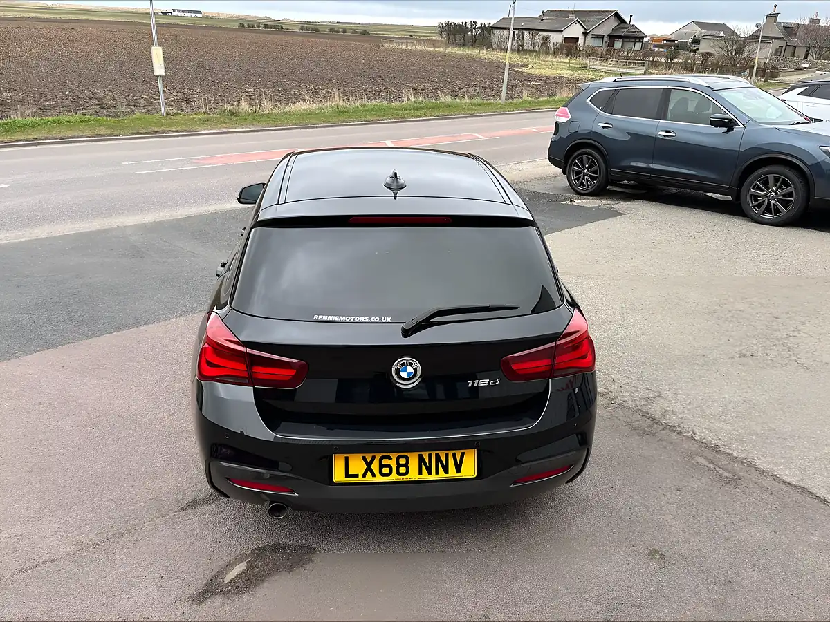 Used 2018 BMW 1 Series M Sport Shadow Edition Black - Interior and Exterior details 11
