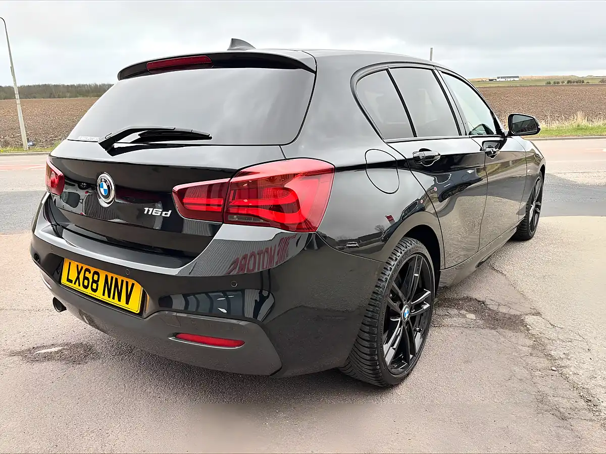 Used 2018 BMW 1 Series M Sport Shadow Edition Black - Interior and Exterior details 2