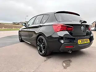 Used 2018 BMW 1 Series M Sport Shadow Edition Black - Interior and Exterior details 3
