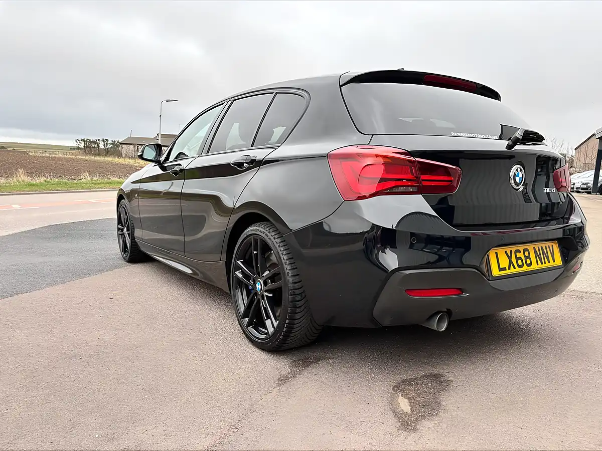 Used 2018 BMW 1 Series M Sport Shadow Edition Black - Interior and Exterior details 3