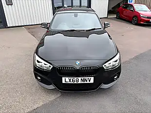 Used 2018 BMW 1 Series M Sport Shadow Edition Black - Interior and Exterior details 5