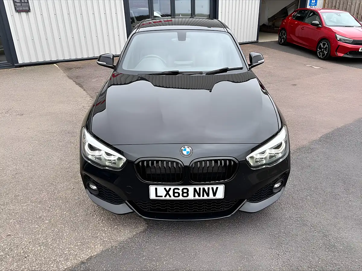 Used 2018 BMW 1 Series M Sport Shadow Edition Black - Interior and Exterior details 5