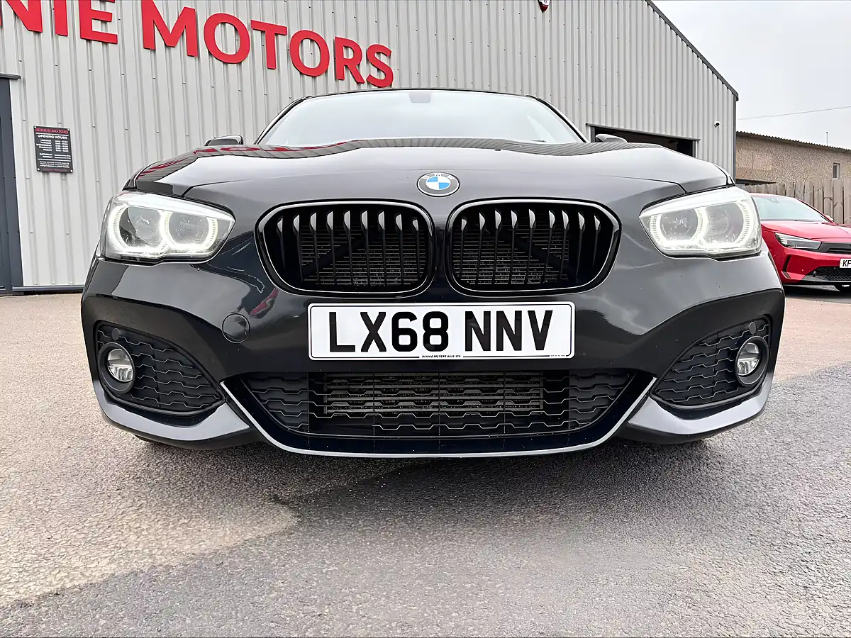 Used 2018 BMW 1 Series M Sport Shadow Edition Black - Interior and Exterior details 6