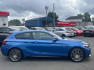 Used 2018 BMW 1 Series M Sport Shadow Edition Blue - Interior and Exterior details 11