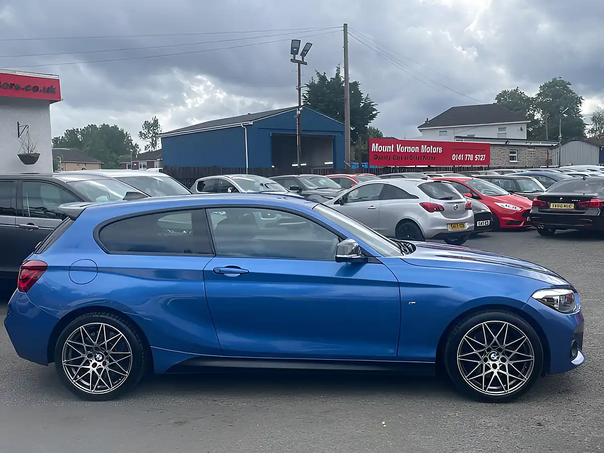 Used 2018 BMW 1 Series M Sport Shadow Edition Blue - Interior and Exterior details 11